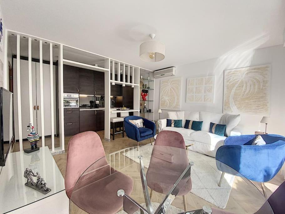 Appartement Style Architecte Proche De La Plage Cannes Exteriér fotografie